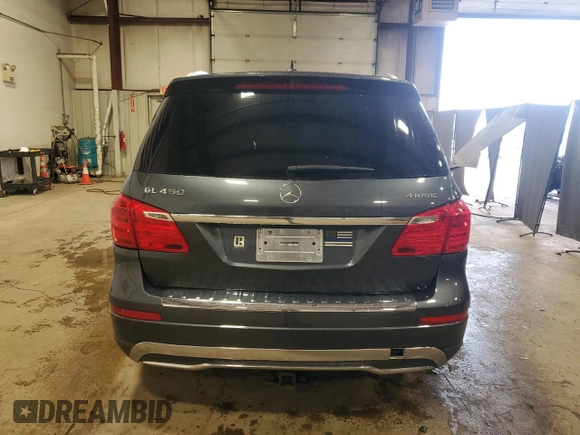 2014 Mercedes-Benz GL 450 with VIN 4JGDF7CE9EA275640, listed as a Copart auction lot 58051745 with 116,584 mi miles and Clean title. Bid and sale history available at DreamBid. Image 6.
