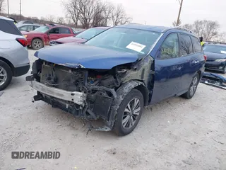 2018 Nissan Pathfinder SV z VIN 5N1DR2MM1JC636244, wystawiony jako IAAI lot #41081084 z przebiegiem 114 711 mil mil oraz . Historia ofert i sprzedaży dostępna na DreamBid. Obrazek 18.