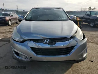 2011 Hyundai Tucson Limited with VIN KM8JUCAC1BU204459, listed as a Copart auction lot 46502895 with 110,654 mi miles and Salvage Title. Bid and sale history available at DreamBid. Image 5.