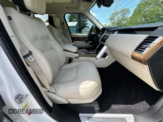 2019 Land Rover Range Rover HSE z VIN SALGS2SV0KA540872, wystawiony jako Copart lot #59046305 z przebiegiem 130 477 mil mil oraz Czysty tytuł • Clean title. Historia ofert i sprzedaży dostępna na DreamBid. Obrazek 5.