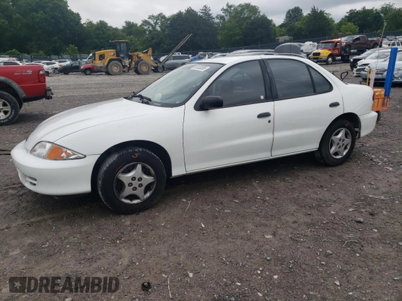 2001 Chevrolet Cavalier with VIN 1G1JC524717194231, listed as a Copart auction lot 58133095 with 55,506 mi miles and Clean title. Bid and sale history available at DreamBid. Image 1.