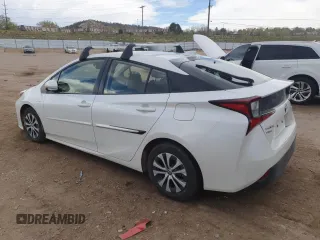 2022 Toyota Prius LE z VIN JTDL9MFU2N3035018, wystawiony jako Copart lot #54569875 z przebiegiem 48 881 mil mil oraz Szkoda całkowita • Salvage title. Historia ofert i sprzedaży dostępna na DreamBid. Obrazek 2.