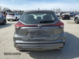 2024 Nissan Kicks SV with VIN 3N1CP5CVXRL483738, listed as a Copart auction lot 49792465 with 20,342 mi miles and Salvage Title. Bid and sale history available at carsss.com. Image 6.