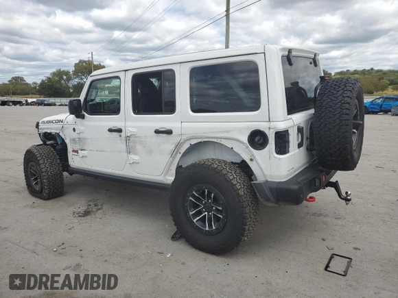 2024 Jeep Wrangler Rubicon X with VIN 1C4RJXFG5RW239572, listed as a Copart auction lot 72251854 with 6,692 mi miles and Clean title. Bid and sale history available at DreamBid. Image 2.