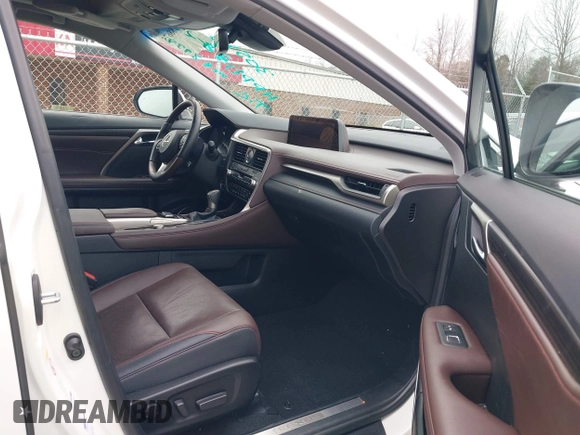 2017 Lexus RX with VIN 2T2BGMCA1HC018939, listed as a IAAI auction lot 41788675 with 104,305 mi miles. Bid and sale history available at carsss.com. Image 5.