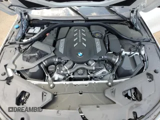 2024 BMW 8 Series M850i with VIN WBAGV8C06RCN49236, listed as a Copart auction lot 88115505 with 0 mi miles and Salvage Title. Bid and sale history available at carsss.com. Image 11.