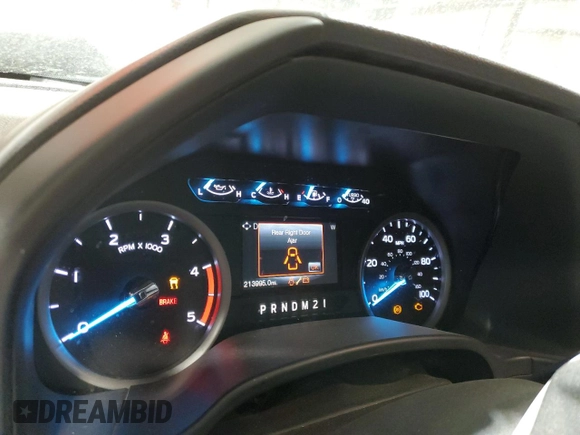 2019 Ford Super Duty F-250 SRW XL with VIN 1FT7W2BT3KEF05925, listed as a Copart auction lot 47582325 with 213,995 mi miles and Salvage Title. Bid and sale history available at carsss.com. Image 9.