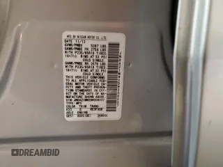 2013 Nissan Murano SV with VIN JN8AZ1MW2DW309037, listed as a Copart auction lot 52385505 with 119,555 mi miles and Salvage Title. Bid and sale history available at DreamBid. Image 13.