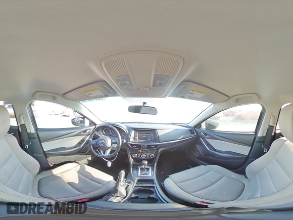 2014 Mazda 6 i Sport with VIN JM1GJ1U68E1137768, listed as a Copart auction lot 52803285 with 159,530 mi miles and Salvage Title. Bid and sale history available at DreamBid. Image 12.