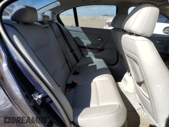 2008 BMW 3 Series 328i with VIN WBAVC53548FZ82073, listed as a Copart auction lot 46715705 with 92,516 mi miles and Salvage Title. Bid and sale history available at DreamBid. Image 10.