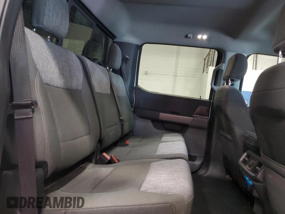 2021 Ford F-150 XL with VIN 1FTFW1E88MKE41611, listed as a Copart auction lot 61092115 with 83,277 mi miles and Salvage title. Bid and sale history available at DreamBid. Image 10.