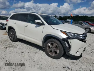 2018 Toyota Highlander Limited z VIN 5TDDZRFH2JS905752, wystawiony jako Copart lot #65187645 z przebiegiem 142 054 mil mil oraz Nie do naprawy • Non repairable. Historia ofert i sprzedaży dostępna na DreamBid. Obrazek 4.