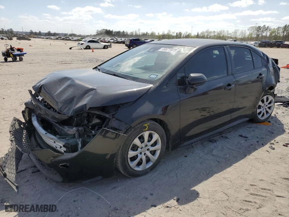 2020 Toyota Corolla LE with VIN 5YFEPRAE2LP061540, listed as a Copart auction lot 49571975 with 96,243 mi miles and Salvage Title. Bid and sale history available at carsss.com. Image 1.