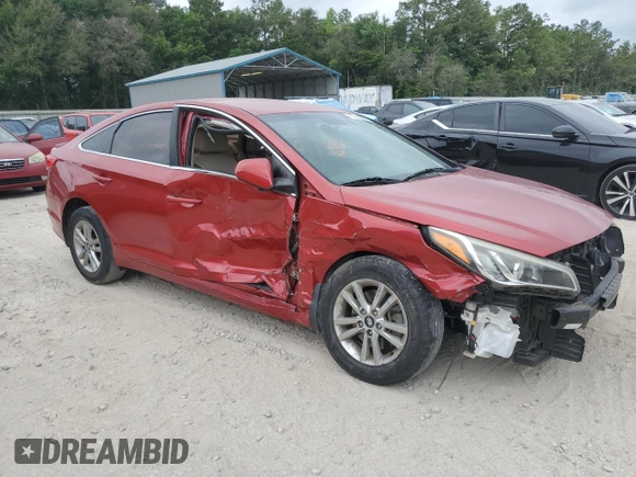 2017 Hyundai Sonata SE z VIN 5NPE24AF5HH483106, wystawiony jako Copart lot #59513995 z przebiegiem 101 774 mil mil oraz Szkoda całkowita • Salvage title. Historia ofert i sprzedaży dostępna na DreamBid. Obrazek 4.