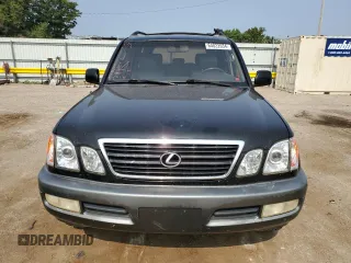 1998 Lexus LX 470 z VIN JT6HT00W0W0022045, wystawiony jako Copart lot #64022034 z przebiegiem 207 846 mil mil oraz Szkoda całkowita • Salvage title. Historia ofert i sprzedaży dostępna na DreamBid. Obrazek 5.