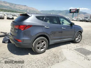 2017 Hyundai Santa Fe 2.4L with VIN 5XYZTDLB7HG452021, listed as a Copart auction lot 62024935 with 106,906 mi miles and Salvage title. Bid and sale history available at DreamBid. Image 3.