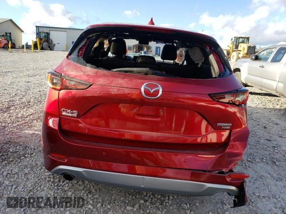 2024 Mazda CX-5 2.5 Turbo Signature with VIN JM3KFBXY0R0423308, listed as a Copart auction lot 87454254 with 10,035 mi miles and Salvage Title. Bid and sale history available at carsss.com. Image 6.