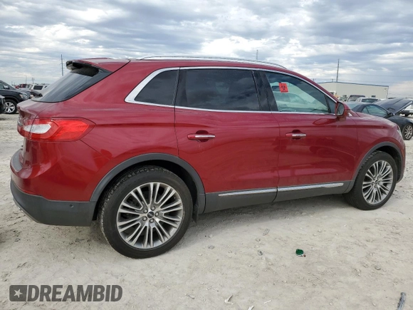2016 Lincoln MKX Reserve with VIN 2LMTJ6LR9GBL51411, listed as a Copart auction lot 89399635 with 26,018 mi miles and Clean Title. Bid and sale history available at DreamBid. Image 3.