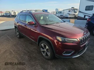2019 Jeep Cherokee Limited z VIN 1C4PJMDN7KD219929, wystawiony jako Copart lot #61697895 z przebiegiem 127 006 mil mil oraz Czysty tytuł • Clean title. Historia ofert i sprzedaży dostępna na DreamBid. Obrazek 1.