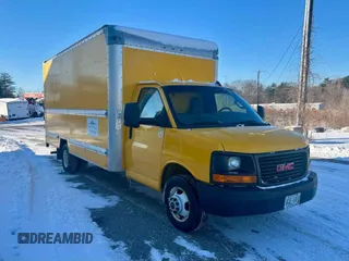 2016 GMC Savana z VIN 1GD37TCG9G1258231, wystawiony jako Copart lot #50506755 z przebiegiem 153 430 mil mil oraz Tytuł czysty. Historia ofert i sprzedaży dostępna na DreamBid. Obrazek 1.