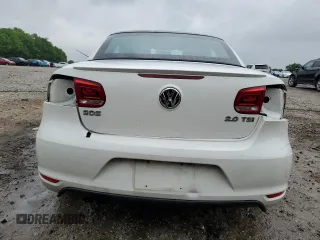 2013 Volkswagen Eos Komfort with VIN WVWBW8AH0DV003581, listed as a Copart auction lot 54498655 with 95,203 mi miles and Salvage Title. Bid and sale history available at DreamBid. Image 6.