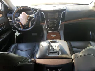 2017 Cadillac Escalade Luxury with VIN 1GYS4BKJXHR207270, listed as a Copart auction lot 46976225 with 125,086 mi miles and Salvage Title. Bid and sale history available at carsss.com. Image 8.