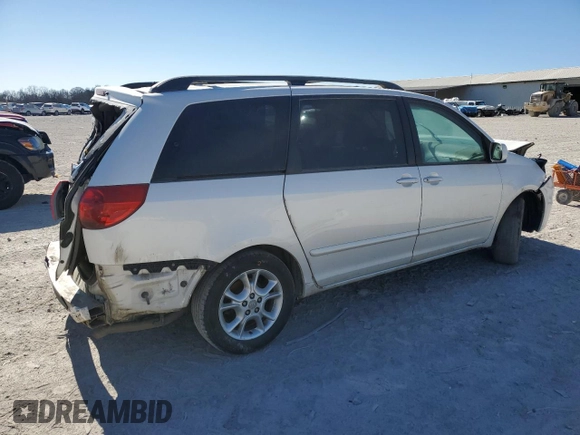 2006 Toyota Sienna XLE with VIN 5TDZA22C36S522621, listed as a Copart auction lot 47387675 with 214,500 mi miles and Salvage Title. Bid and sale history available at carsss.com. Image 3.