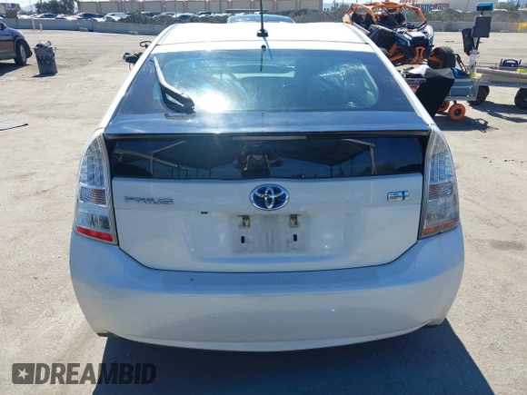 2010 Toyota Prius II with VIN JTDKN3DU1A5181302, listed as a IAAI auction lot 41657292 with 200,485 mi miles. Bid and sale history available at carsss.com. Image 17.