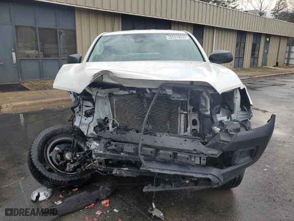 2021 Toyota Tacoma 2WD SR with VIN 3TYRX5GN4MT027596, listed as a Copart auction lot 44436105 with 52,932 mi miles and Salvage Title. Bid and sale history available at carsss.com. Image 5.