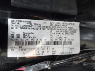 2012 Ford Focus SE with VIN 1FAHP3F28CL451694, listed as a IAAI auction lot 42491774 with Not provided miles and . Bid and sale history available at DreamBid. Image 9.