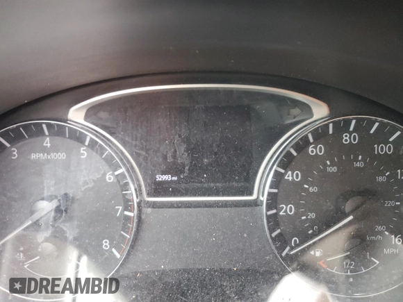 2017 Nissan Altima S with VIN 1N4AL3AP5HN344565, listed as a Copart auction lot 49590805 with 52,993 mi miles and Salvage Title. Bid and sale history available at DreamBid. Image 9.