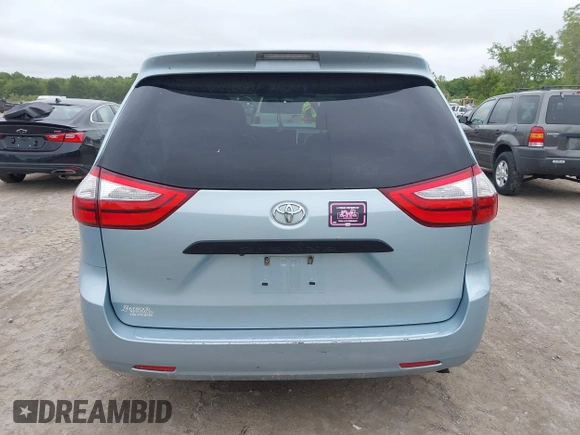2016 Toyota Sienna L with VIN 5TDZK3DC5GS710011, listed as a IAAI auction lot 42358731 with 119,104 mi miles and . Bid and sale history available at DreamBid. Image 17.