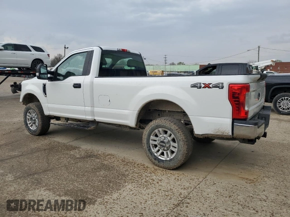 2019 Ford Super Duty F-250 SRW XL with VIN 1FTBF2B64KEE19737, listed as a Copart auction lot 52039295 with 41,974 mi miles and Salvage Title. Bid and sale history available at carsss.com. Image 2.