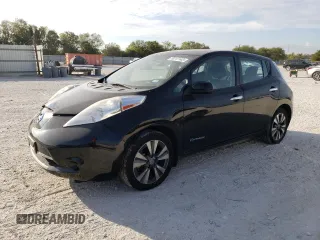 2015 Nissan LEAF SV with VIN 1N4AZ0CP3FC305864, listed as a Copart auction lot 70217143 with 48,257 mi miles. Bid and sale history available at carsss.com. Image 1.