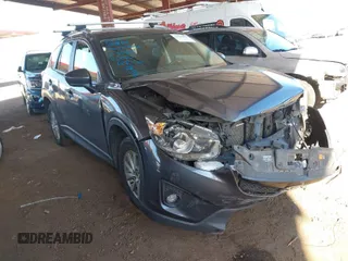 2014 Mazda CX-5 Touring with VIN JM3KE4CY1E0402062, listed as a IAAI auction lot 41906961 with 192,439 mi miles. Bid and sale history available at carsss.com. Image 1.