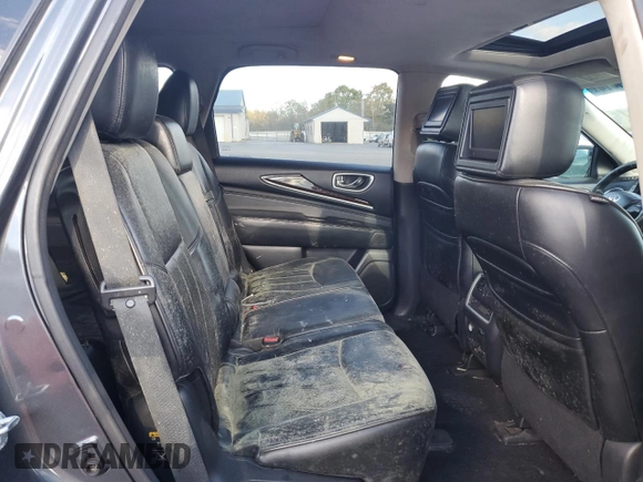 2013 Infiniti JX35 with VIN 5N1AL0MM1DC353646, listed as a Copart auction lot 76325414 with 153,412 mi miles and Clean Title. Bid and sale history available at carsss.com. Image 10.