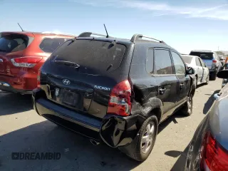 2005 Hyundai Tucson GL with VIN KM8JM12B95U193435, listed as a Copart auction lot 67132344 with 282,401 mi miles and Clean Title. Bid and sale history available at carsss.com. Image 3.