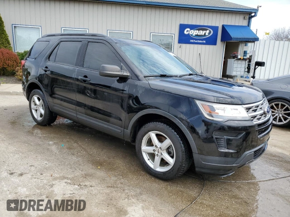 2018 Ford Explorer with VIN 1FM5K8B8XJGB00287, listed as a Copart auction lot 52483665 with 140,993 mi miles and Non repairable. Bid and sale history available at DreamBid. Image 4.