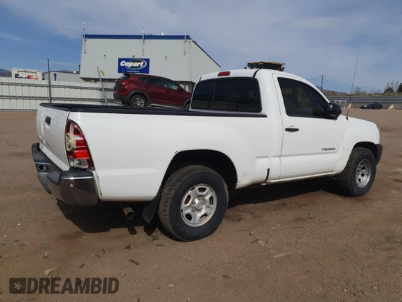 2010 Toyota Tacoma with VIN 5TENX4CN8AZ718669, listed as a Copart auction lot 52207805 with 268,590 mi miles and Clean Title. Bid and sale history available at carsss.com. Image 3.