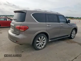 2014 Infiniti QX80 z VIN JN8AZ2NFXE9554446, wystawiony jako Copart lot #59659885 z przebiegiem 240 055 mil mil oraz Czysty tytuł • Clean title. Historia ofert i sprzedaży dostępna na DreamBid. Obrazek 3.