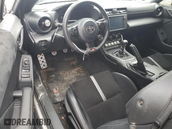 2022 Toyota GR86 Premium with VIN JF1ZNBE14N9754310, listed as a Copart auction lot 51491234 with 18,002 mi miles and Salvage Title. Bid and sale history available at carsss.com. Image 8.
