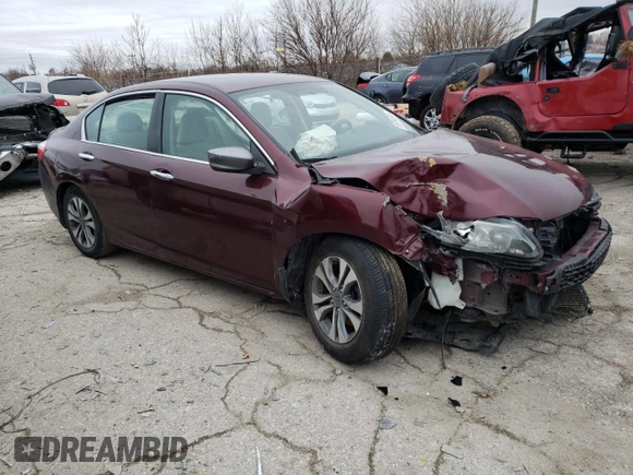 2015 Honda Accord Sedan LX with VIN 1HGCR2F33FA237229, listed as a Copart auction lot 85794504 with Not Provided miles and Salvage Title. Bid and sale history available at carsss.com. Image 4.