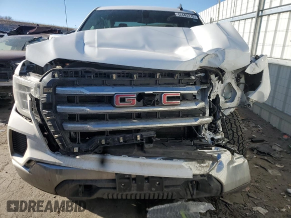 2022 GMC Sierra 1500 Limited SLE with VIN 1GTR9BED6NZ187042, listed as a Copart auction lot 42443275 with 68,047 mi miles and Salvage Title. Bid and sale history available at carsss.com. Image 5.