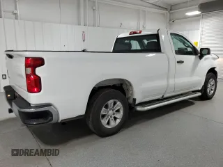 2024 Chevrolet Silverado 1500 Work Truck with VIN 3GCNAAED1RG325964, listed as a Copart auction lot 55850265 with 12,573 mi miles and Salvage Title. Bid and sale history available at DreamBid. Image 3.