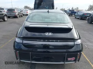 2023 Hyundai IONIQ 6 SEL with VIN KMHM34AA6PA030658, listed as a IAAI auction lot 41271375 with 19,544 mi miles. Bid and sale history available at carsss.com. Image 17.