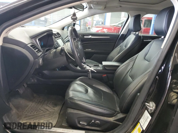2020 Ford Fusion Titanium with VIN 3FA6P0RUXLR182408, listed as a Copart auction lot 56897105 with 100,021 mi miles and Salvage title. Bid and sale history available at DreamBid. Image 7.