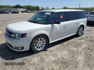 2013 Ford Flex SEL z VIN 2FMGK5C82DBD12750, wystawiony jako Copart lot #52413925 z przebiegiem Nie podano mil oraz Szkody całkowita. Historia ofert i sprzedaży dostępna na DreamBid. Obrazek 1.