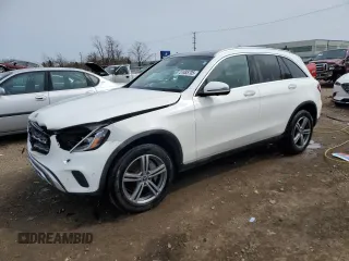 2021 Mercedes-Benz GLC 300 with VIN W1N0G8EB2MV287492, listed as a Copart auction lot 51485705 with 75,557 mi miles and Salvage title. Bid and sale history available at DreamBid. Image 1.