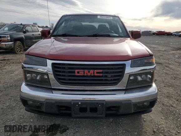 2011 GMC Canyon SLE1 with VIN 1GTH6MFE5B8134177, listed as a Copart auction lot 48243605 with 133,956 mi miles and Salvage Title. Bid and sale history available at carsss.com. Image 5.