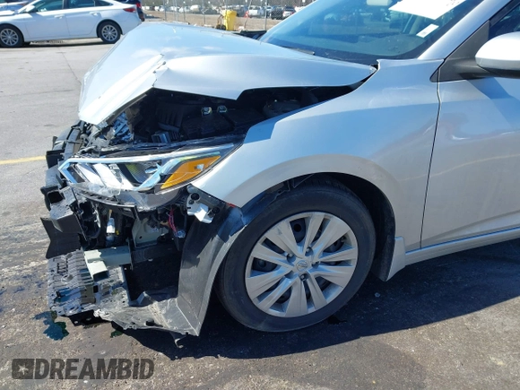 2023 Nissan Sentra S with VIN 3N1AB8BV0PY273691, listed as a IAAI auction lot 41729906 with 21,572 mi miles and . Bid and sale history available at DreamBid. Image 19.